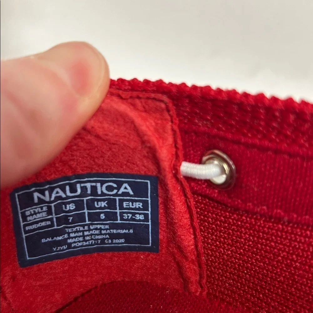 Nautica bright red